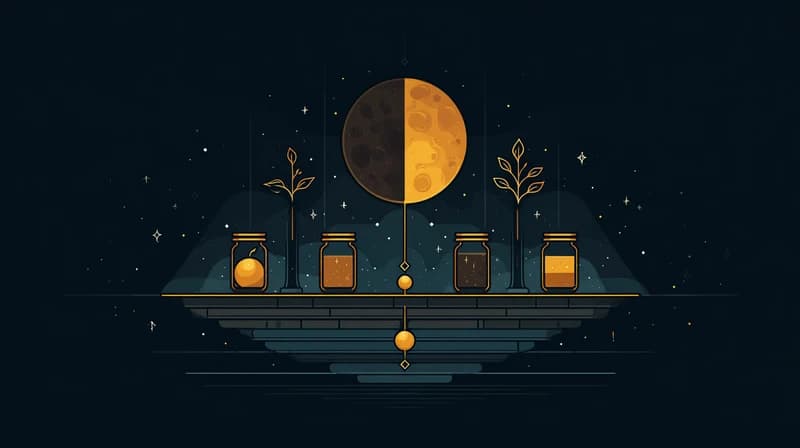 Raccolta e conservazione per fase lunare