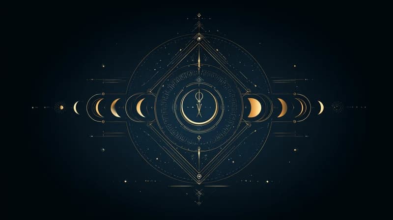 Haarschnitt und Spitzenschnitt nach dem Mond