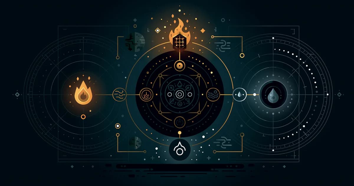 Elemental & Modality Chemistry in Synastry